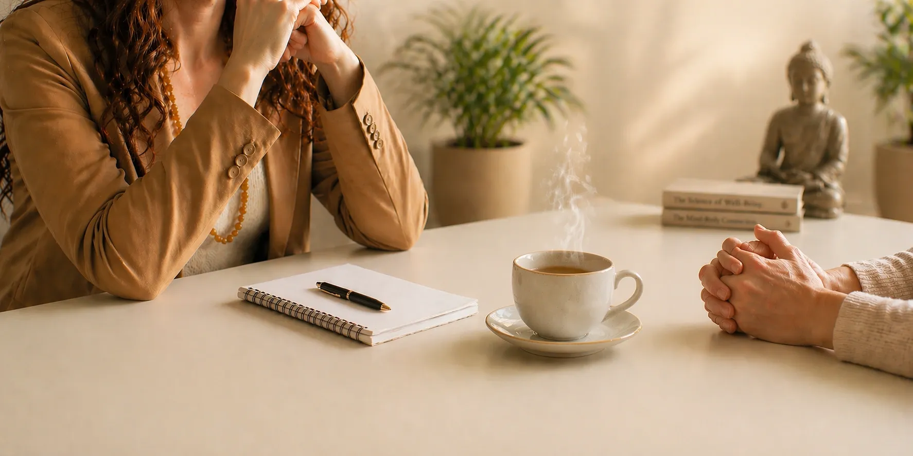 Coaching session on stress management